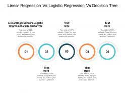Linear regression vs logistic regression vs decision tree ppt powerpoint presentation layouts vector cpb