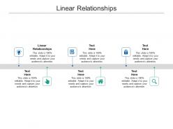 Linear relationships ppt powerpoint presentation styles background designs cpb