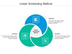 Linear Scheduling Method Ppt Powerpoint Presentation Gallery Sample Cpb ...