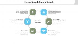 Linear search binary search ppt powerpoint presentation styles model cpb