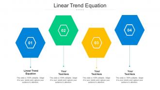 Linear Trend Equation Ppt Powerpoint Presentation Infographics Graphics Template Cpb