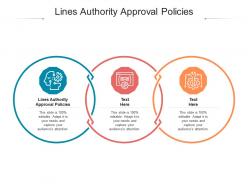 Lines authority approval policies ppt powerpoint presentation gallery example introduction cpb