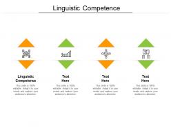 Linguistic competence ppt powerpoint presentation summary guidelines cpb