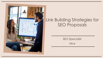 Link Building Strategies For SEO Proposals PPT Graphics AT