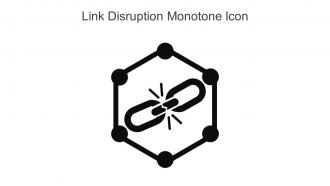 Link Disruption Monotone Icon In Powerpoint Pptx Png And Editable Eps Format
