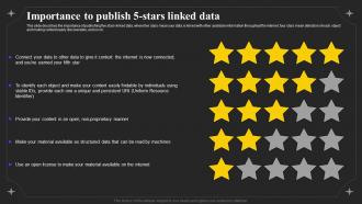 Linked Data IT Importance To Publish 5 Stars Linked Data Ppt Powerpoint Presentation Layouts