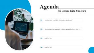 Linked Data Structure Agenda Ppt Powerpoint Presentation Slides Templates