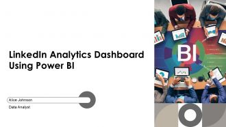 Linkedin Analytics Dashboard Using Power BI PPT Sample AT
