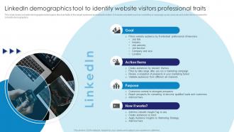 Linkedin Demographics Tool To Identify Website Comprehensive Guide To Linkedln Marketing Campaign MKT SS