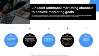 Linkedin Marketing Channels To Improve Lead Generation Powerpoint Presentation Slides MKT CD V Designed Professional