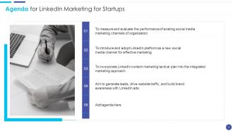 Linkedin Marketing For Startups Powerpoint Presentation Slides