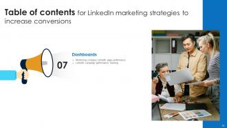 Linkedin Marketing Strategies To Increase Conversions Powerpoint Presentation Slides MKT CD V Interactive Graphical
