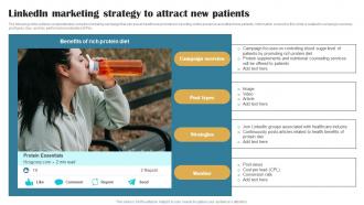 Linkedin Marketing Strategy To Attract New Building Brand In Healthcare Strategy SS V