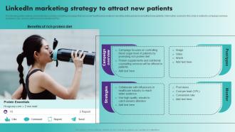 Linkedin Marketing Strategy To Attract New Patients Strategic Healthcare Marketing Plan Strategy SS