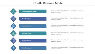 Linkedin Revenue Model Ppt Powerpoint Presentation Icon Layout Ideas Cpb
