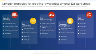 Linkedin Strategies For Creating Social Media Marketing Strategic