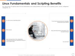 Linux Fundamentals And Scripting BenefITs DevOps Skillset IT Ppt Inspiration Rules