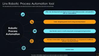 Linx Robotic Process Automation Tool Streamlining Operations With Artificial Intelligence