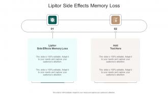 Lipitor Side Effects Memory Loss In Powerpoint And Google Slides Cpb