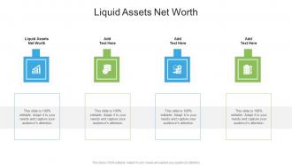 Liquid Assets Net Worth In Powerpoint And Google Slides Cpb