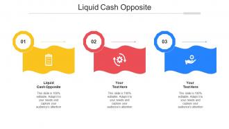 Liquid Cash Opposite Ppt Powerpoint Presentation Infographic Template Grid Cpb