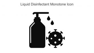Liquid Disinfectant Monotone Icon In Powerpoint Pptx Png And Editable Eps Format
