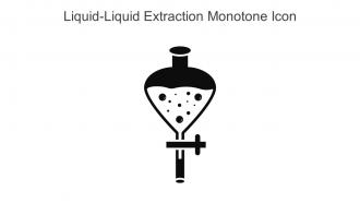 Liquid Liquid Extraction Monotone Icon In Powerpoint Pptx Png And Editable Eps Format