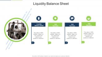 Liquidity Balance Sheet In Powerpoint And Google Slides Cpb