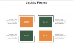 Liquidity finance ppt powerpoint presentation pictures example topics cpb