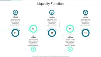 Liquidity Function In Powerpoint And Google Slides Cpb