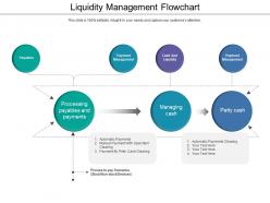 Liquidity management flowchart
