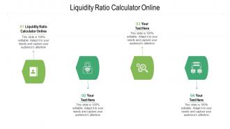 Liquidity ratio calculator online ppt powerpoint presentation icon templates cpb