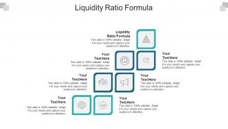 Liquidity ratio formula ppt powerpoint presentation infographics maker cpb