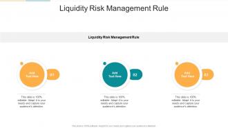 Liquidity Risk Management Rule In Powerpoint And Google Slides Cpb