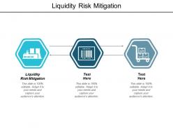 Liquidity risk mitigation ppt powerpoint presentation layouts background designs cpb