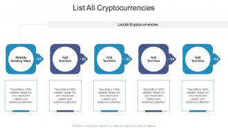 List All Cryptocurrencies In Powerpoint And Google Slides Cpb