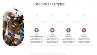 List Articles Examples In Powerpoint And Google Slides Cpb