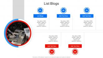List Blogs In Powerpoint And Google Slides Cpb