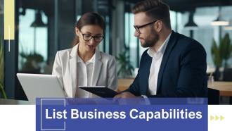 List Business Capabilities Powerpoint Presentation And Google Slides ICP