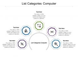 List categories computer ppt powerpoint presentation professional visual aids cpb