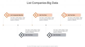 List Companies Big Data In Powerpoint And Google Slides Cpb