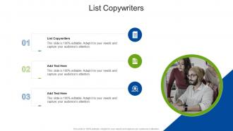List Copywriters In Powerpoint And Google Slides Cpb