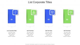 List Corporate Titles In Powerpoint And Google Slides Cpb