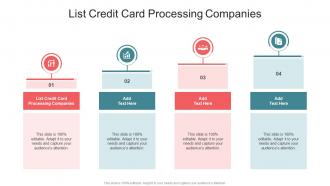 List Credit Card Processing Companies In Powerpoint And Google Slides Cpb