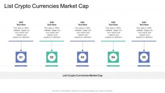 List Crypto Currencies Market Cap In Powerpoint And Google Slides Cpb
