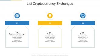 List Cryptocurrency Exchanges In Powerpoint And Google Slides Cpb