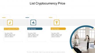 List Cryptocurrency Price In Powerpoint And Google Slides Cpb