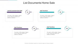 List Documents Home Sale In Powerpoint And Google Slides Cpb