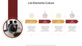 List Elements Culture In Powerpoint And Google Slides Cpb