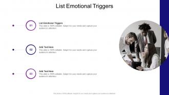 List Emotional Triggers In Powerpoint And Google Slides Cpb